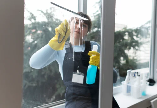 Nettoyage de vitres intérieures et extérieures à Pailly